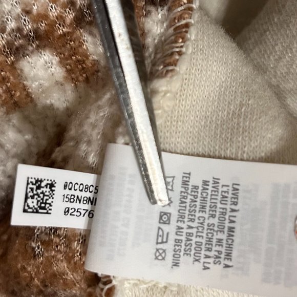 Aerie Multicolor Patterned Sherpa Hoodie - Picture 13 of 13